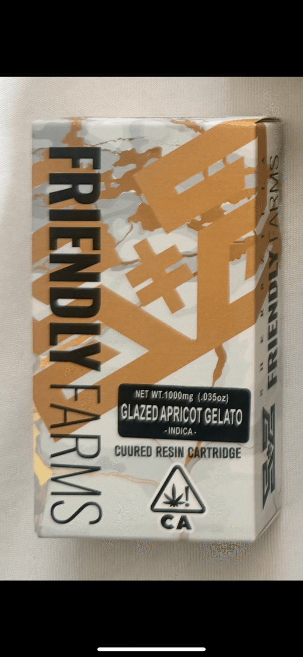 Friendly farms. Glazed Apricot Gelato